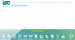 Desktop Screenshot of corporacionisc.com